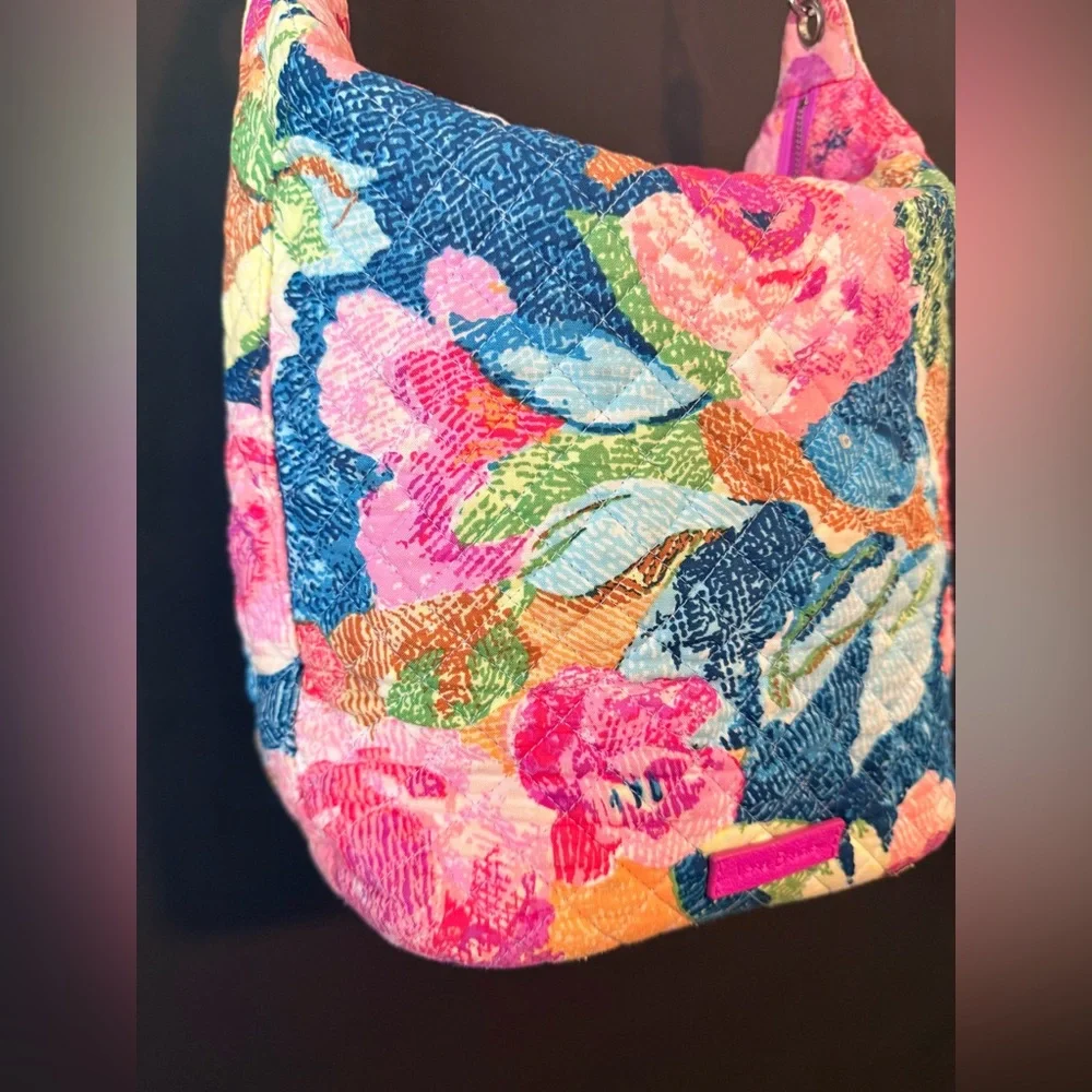 Vera Bradley super bloom mini cross hobo - Picture 3 of 9